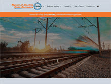 Tablet Screenshot of nationalelectricgate.com